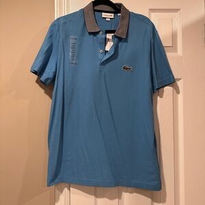 Lacoste Men's Blue Polo Shirt